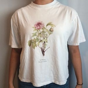 Brandy Melville flower shirt